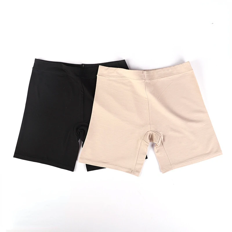 

1 Modal Women's Safety Pants Anti-Exposure Antibacterial Hip-Lift and Belly Shaping Base Shorts Safety Shorts Spandex Shorts