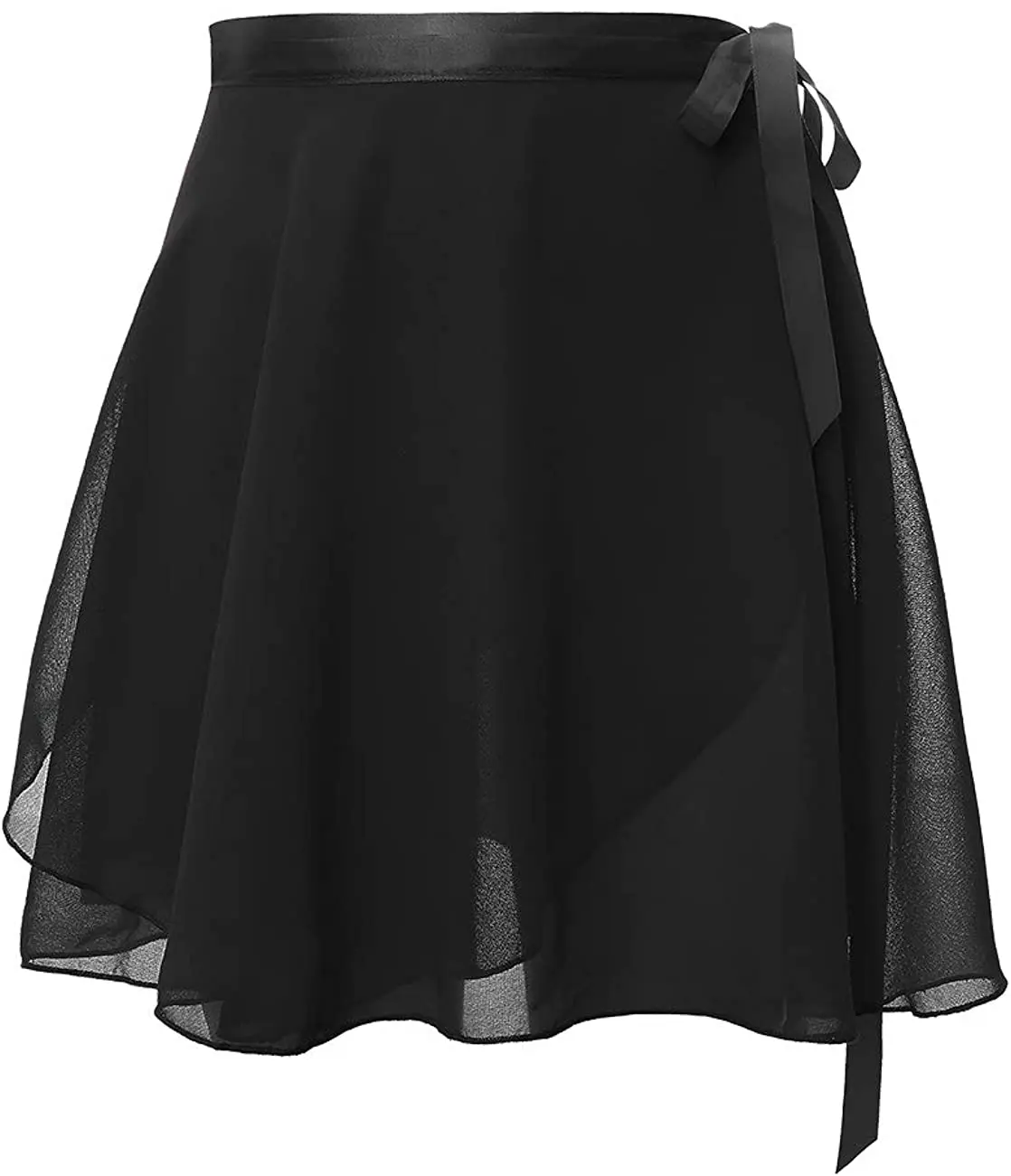 

Girls Women Sheer Ballet Skirts Wrap Chiffon Over Scarf for Dancing