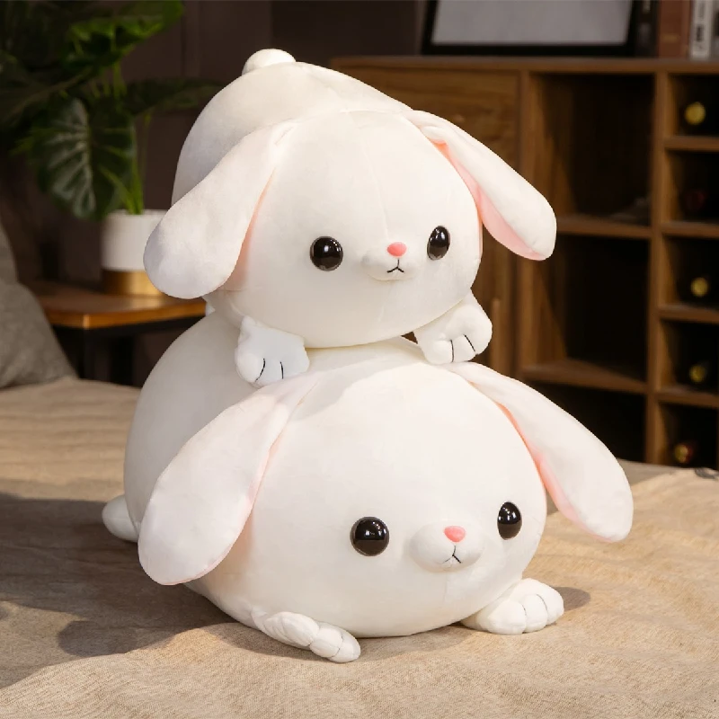 

45-55CMKawaii Cartoon Anime Animal Rabbit Plush Toy Pillow Soft Sofa Bed Seat Cushion Cute Baby Girlfriend Birthday Holiday Gift