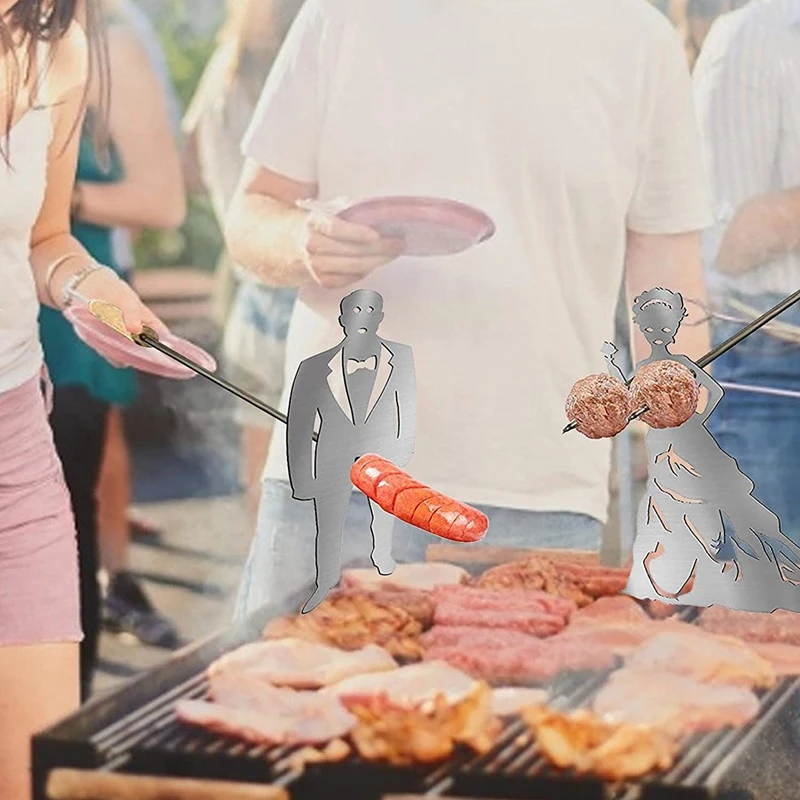 Жаровня для хот-догов/зефира в форме стального лагеря огонь шампур палочка вилки