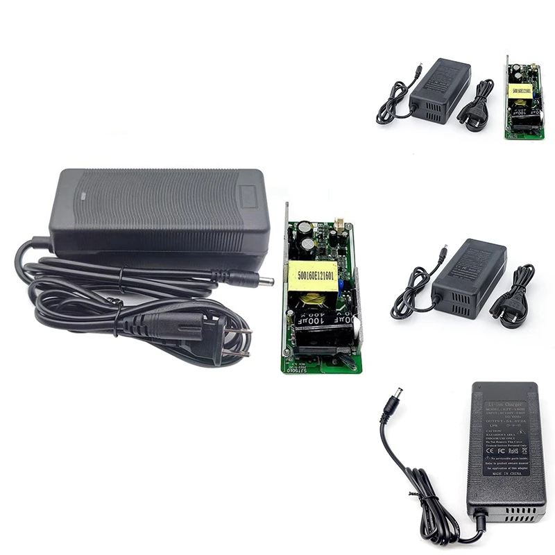 54 6V2A Зарядное устройство для литиевой батареи Ebike Умное зарядное электрического