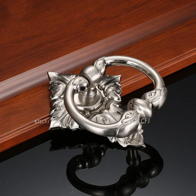 

Дверная ручка из цинкового сплава, роскошная модель двери с 3D принтом в ретро стиле, декор для мебели