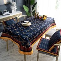waterproof and anti scalding disposable cotton and linen tablecloth household coffee table dining table rectangular desk cloth