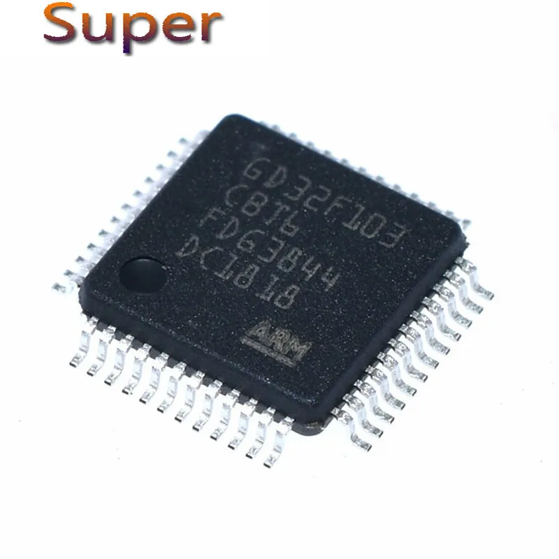 

5pcs/lot GD32F103CBT6 GD32F103 QFP-48 In Stock