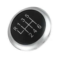 speed gear shift knob cap knob cap 3c0711144a 4 24 21 cm chrome with black easy installation plastic waterproof