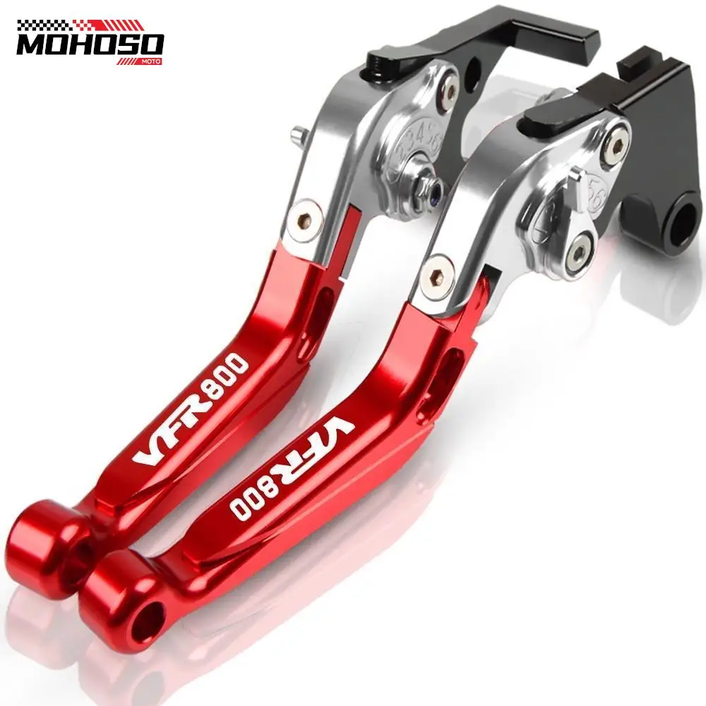 

CNC Brakes Adjustable Folding Extendable Clutch Brake Handle Levers For HONDA VFR800 FIWI 1998 1999 2000 2001
