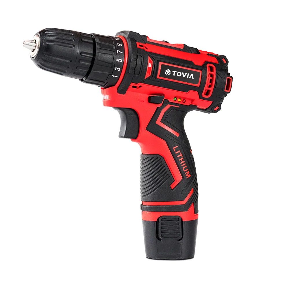 

Scimaker Electric Cordless Drill 12v Screwdriver 2 Speed Handheld Power Tools Drills