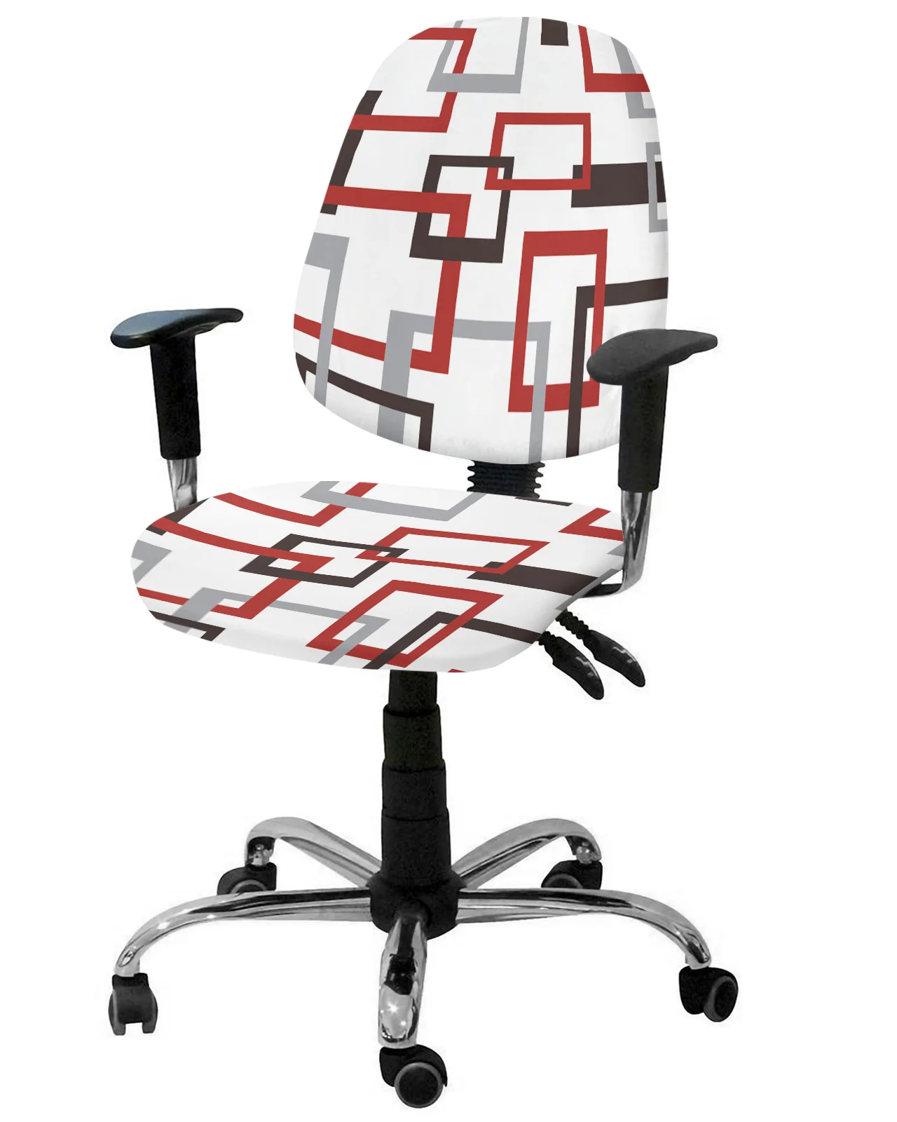 Chair Cover Removable Office Chair Slipcover Split Seat Covers