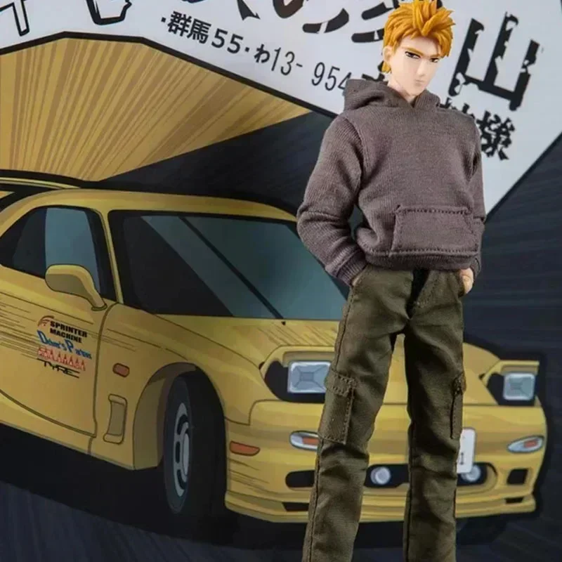 Фото В наличии: Фигурка из ПВХ по мотивам аниме Initial D — Рёсукэ Такахаши/Кейсуке Фудживара (Great Toys/GT Model), коллекционный подарок №2