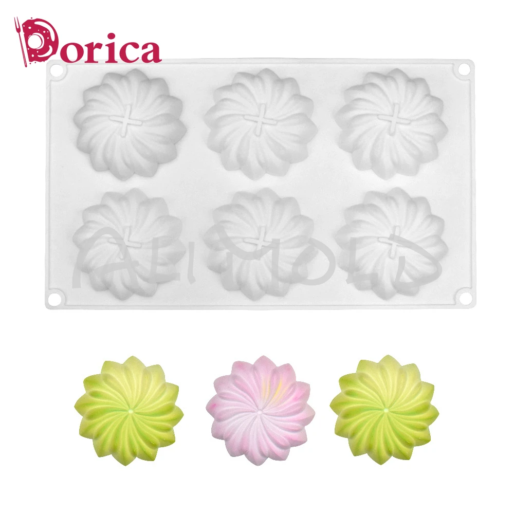 

Dorica дизайн печенья, помадка, шоколадный мусс, силиконовая форма для торта, инструмент для украшения тортов, кухонная посуда для выпечки
