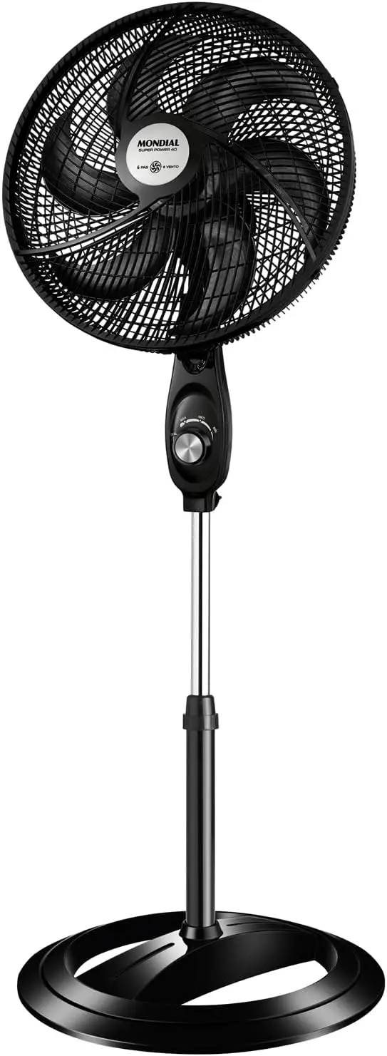 

de Coluna 40cm V-75C-6P Super Power 6 Pás 140W 220v