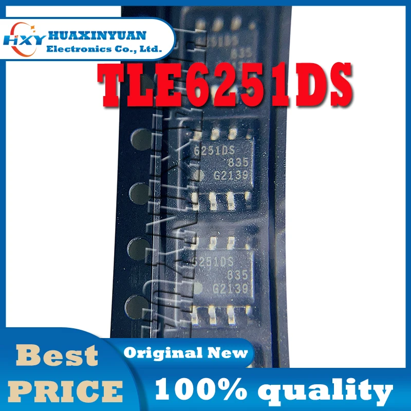 

1 шт./лот TLE6251DS TLE6251D TLE6251 TLE625 TLE62 TLE6 TLE TL TO-252-5 CAN новая и оригинальная электронная микросхема