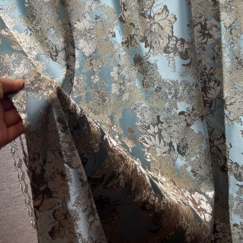 Шторы жаккардовые для гостиной столовой спальни Ретро стиль высокоточные