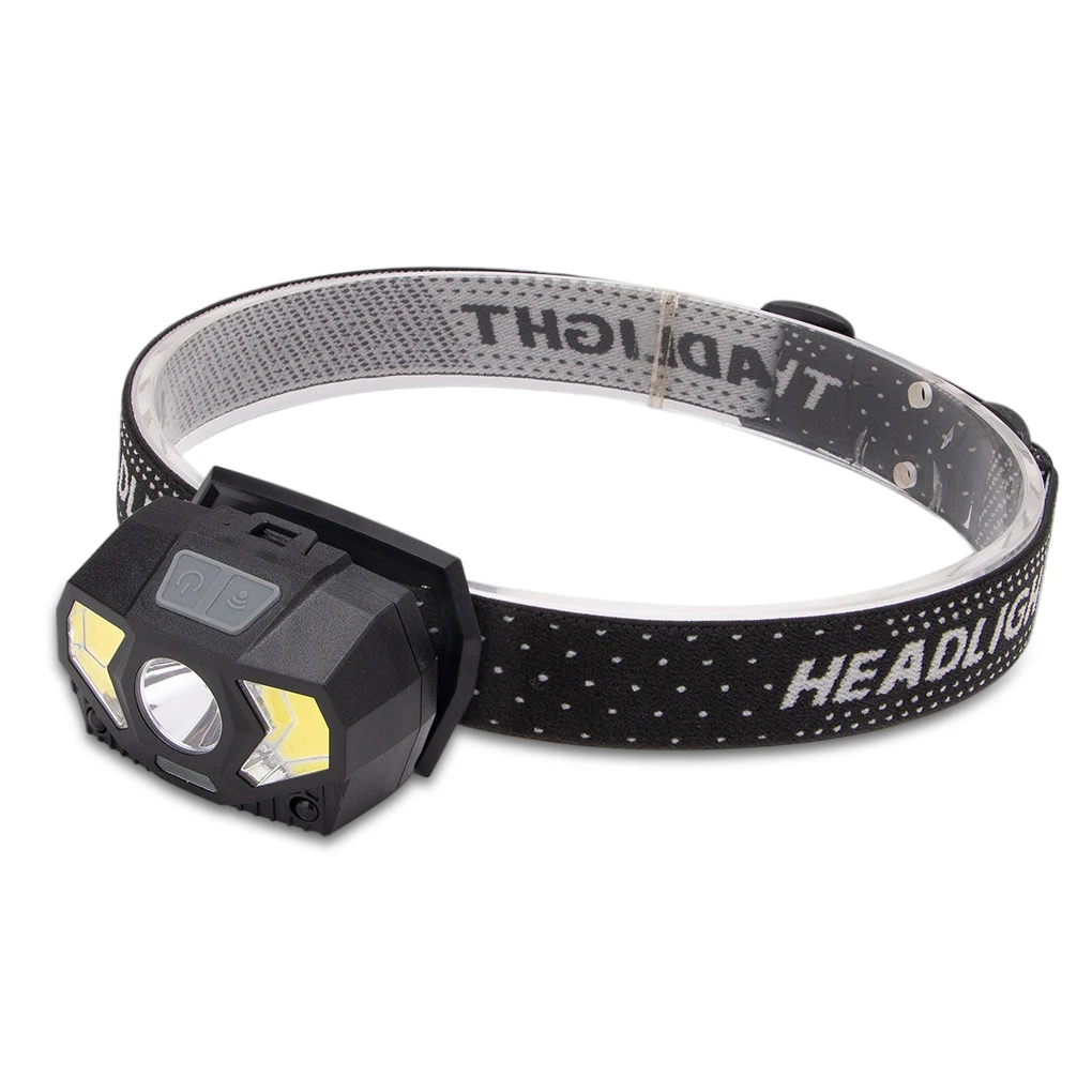 

Headlamp 7-gear Adjustable Focusing Torch Headlight Bright Lights Head Lantern Lamp Supply for Camping Hiking Hunting