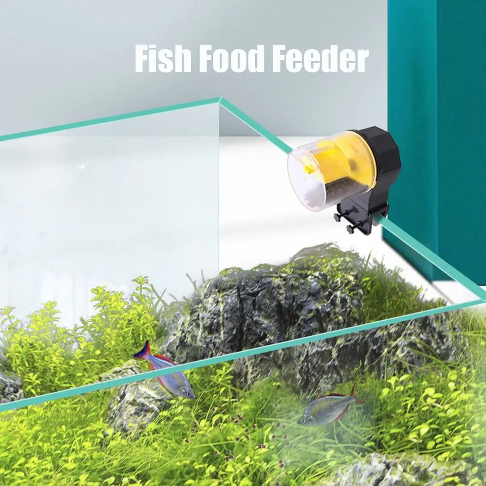 

Fish Tank Feeder Intelligent Timing Automatic Feeder Aquarium Automatic Feeder Large-Capacity Fish Feeder