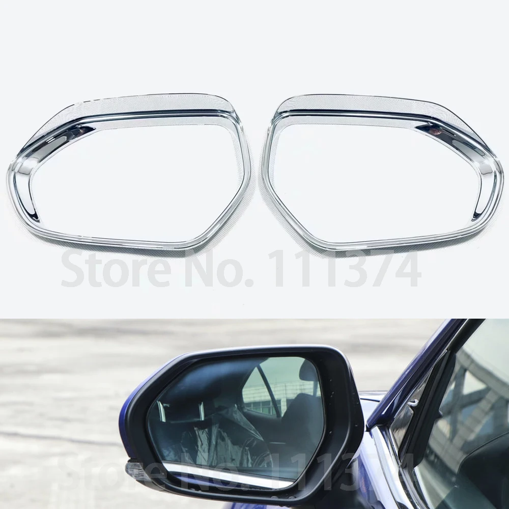 

Chrome Rearview Mirror Rain Eyebrow Covers Trim for Toyota Camry XV 70 2018 2019 2020 Decoration ABS Accessories