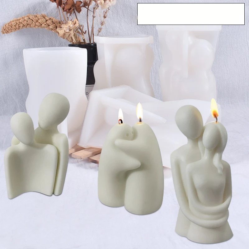 

Human Body Candle Silicone Mold 3D Shaped Scented Mould for Resin Casting Soap Candle Making Supplies Plaster Mold Deco Tools