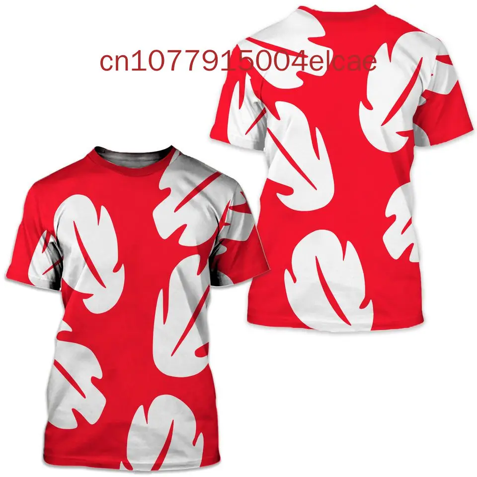 Персонализированная Ститч Ohana значит семья Lilo &amp Stitch 3D футболка