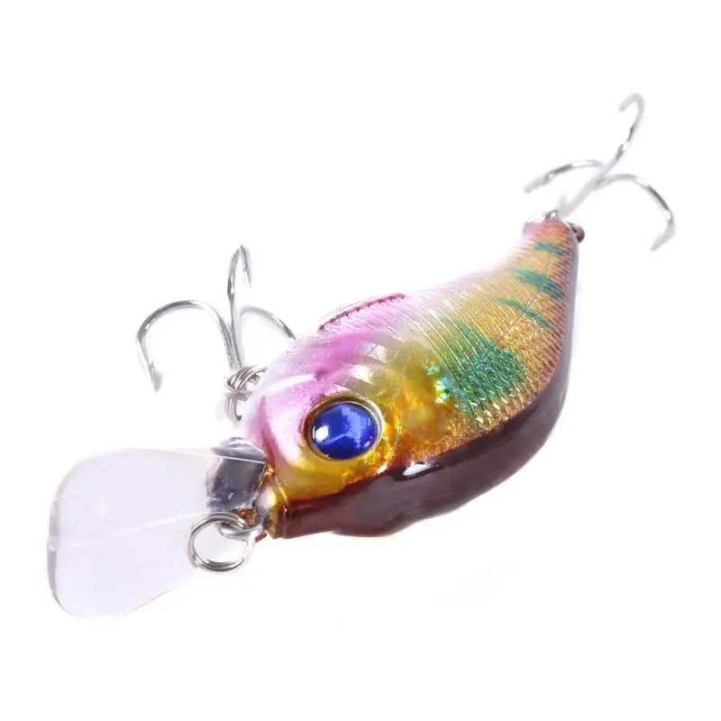 

Material Abs Plastic Artificial Bait Steel Bar Is Thicker Luya Soft Bait 7.5cm-11g-6 Bait Sharp Barbed Hook Bionic Bait