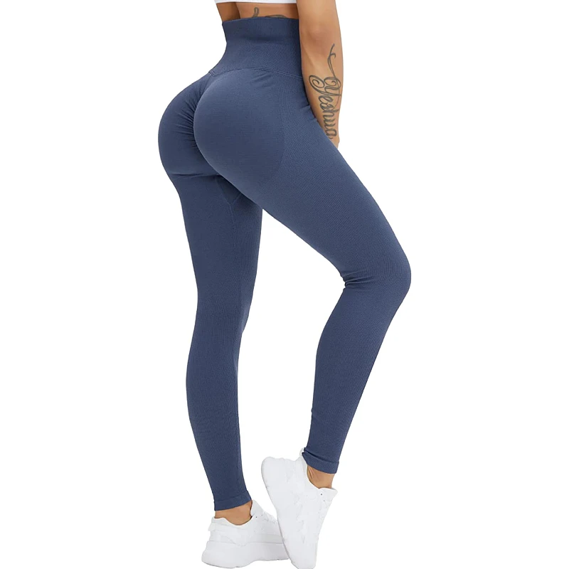 Sports Leggings For Women Push Up Fitness Leggings Scrunch Tight Pants High Waist Leggins Mujer Sexy Hip Workout Gym Clothing