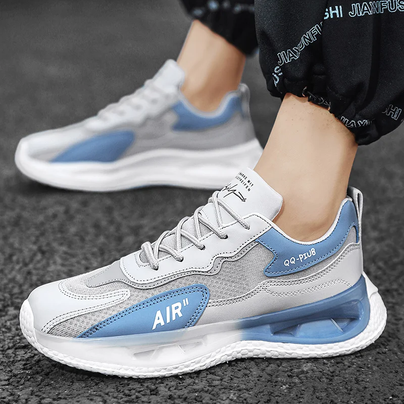 Men's Casual Shoes Air Mesh Running Shoes for Men Designer Replica Sports Sneakers Original Male 2023 Summer Athletic Trainers