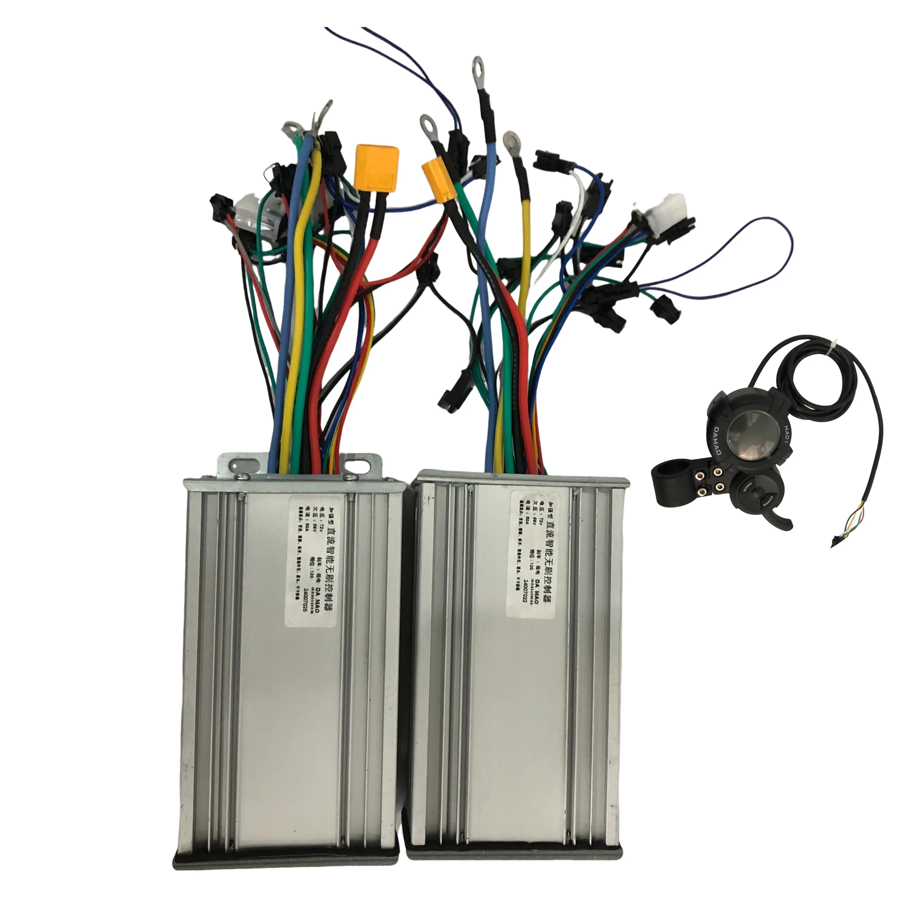 Контроллер бесщеточного двигателя Damao 60 В 45 А 72 напряжение 50 квадратная волна