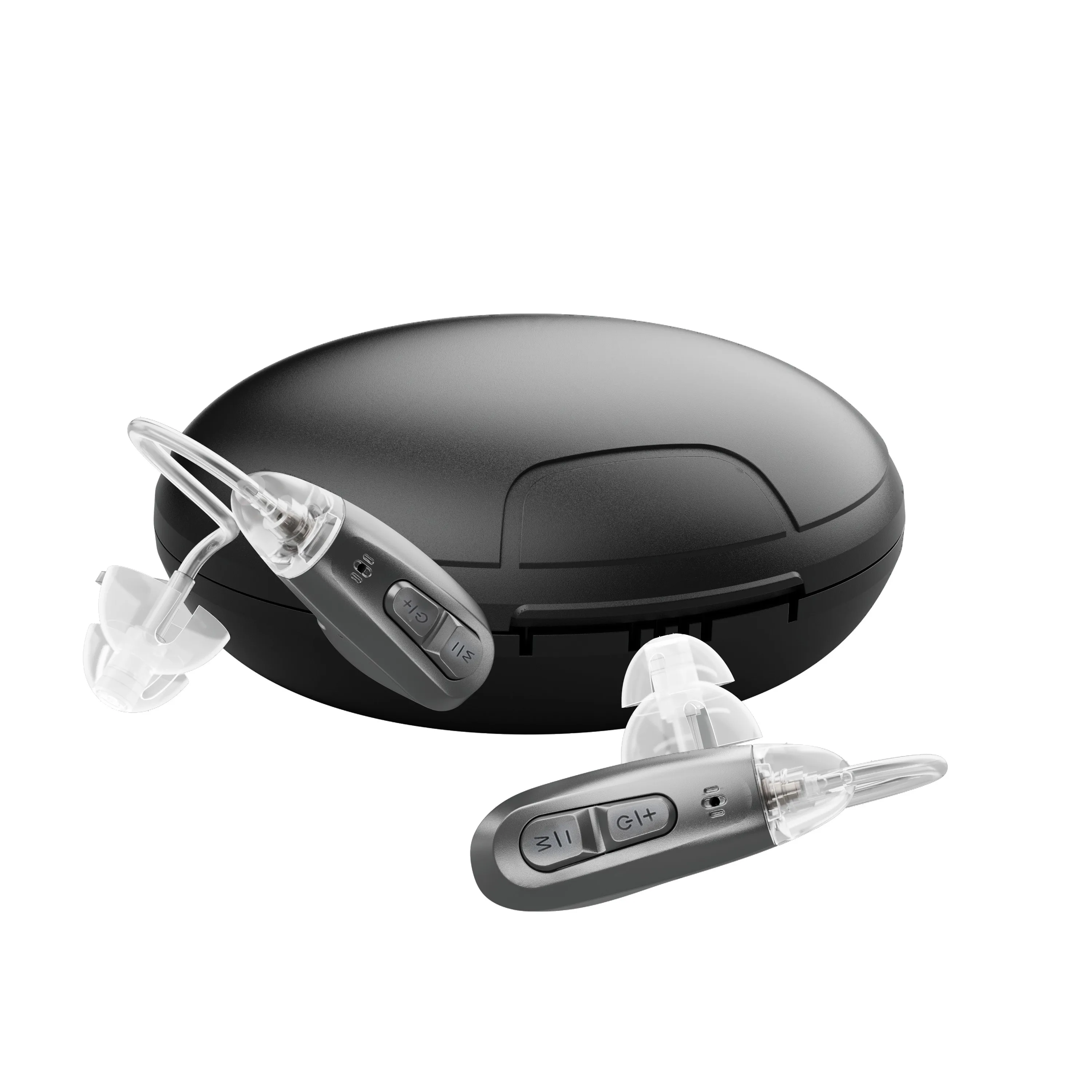 Фото Цифровые слуховые аппараты JINGHAO JH-D59 OTC BTE с Bluetooth, перезаряжаемые, беспроводные, для пожилых людей №5