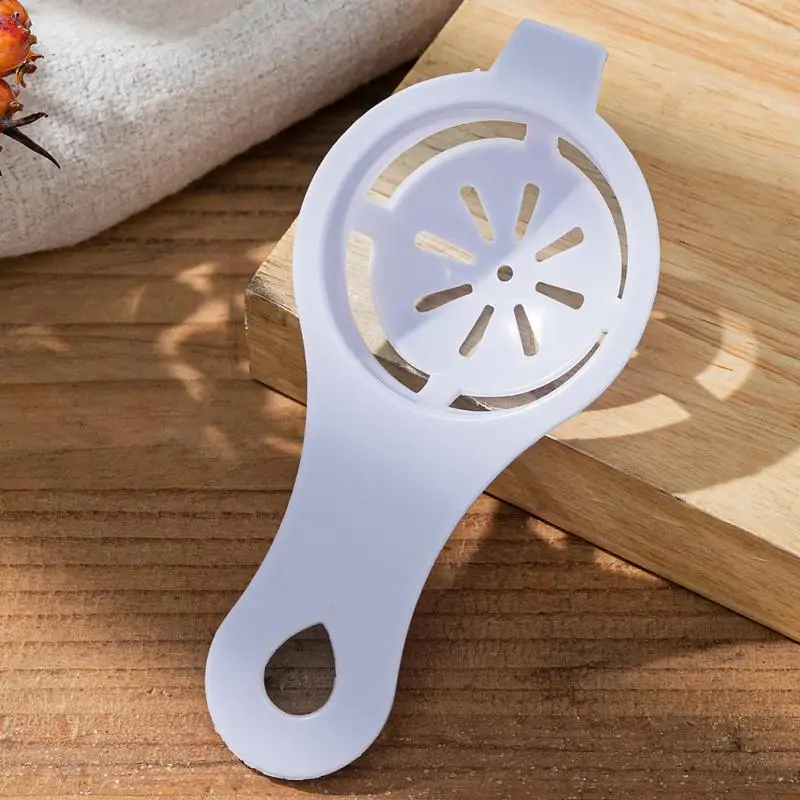 

Egg Yolk Separator Portable Separator Egg White Separator Household Egg Liquid Separator Egg Filter Plastic Separate Egg Filter