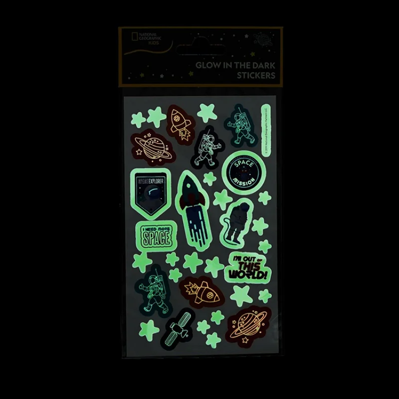 Рисунок 2 - Самоклеящиеся светящиеся наклейки из ПВХ на заказ