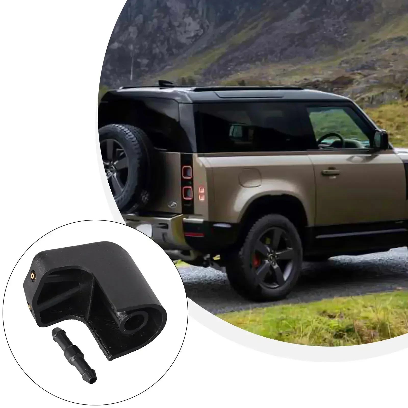Форсунки омывателя лобового стекла автомобиля для Land-Rover Defender 90 110130 модели 1983-2016