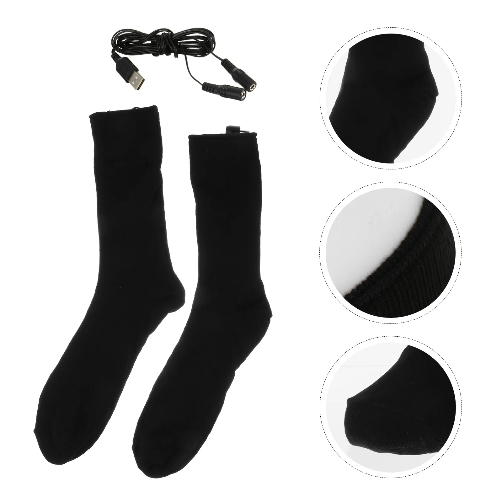 

D Rechargeable Heated Socks Electric Intelligent Warm Winter Case Heating Man