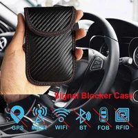 universal safe keyless rfid phone signal blocker case anti theft car key fob pouch