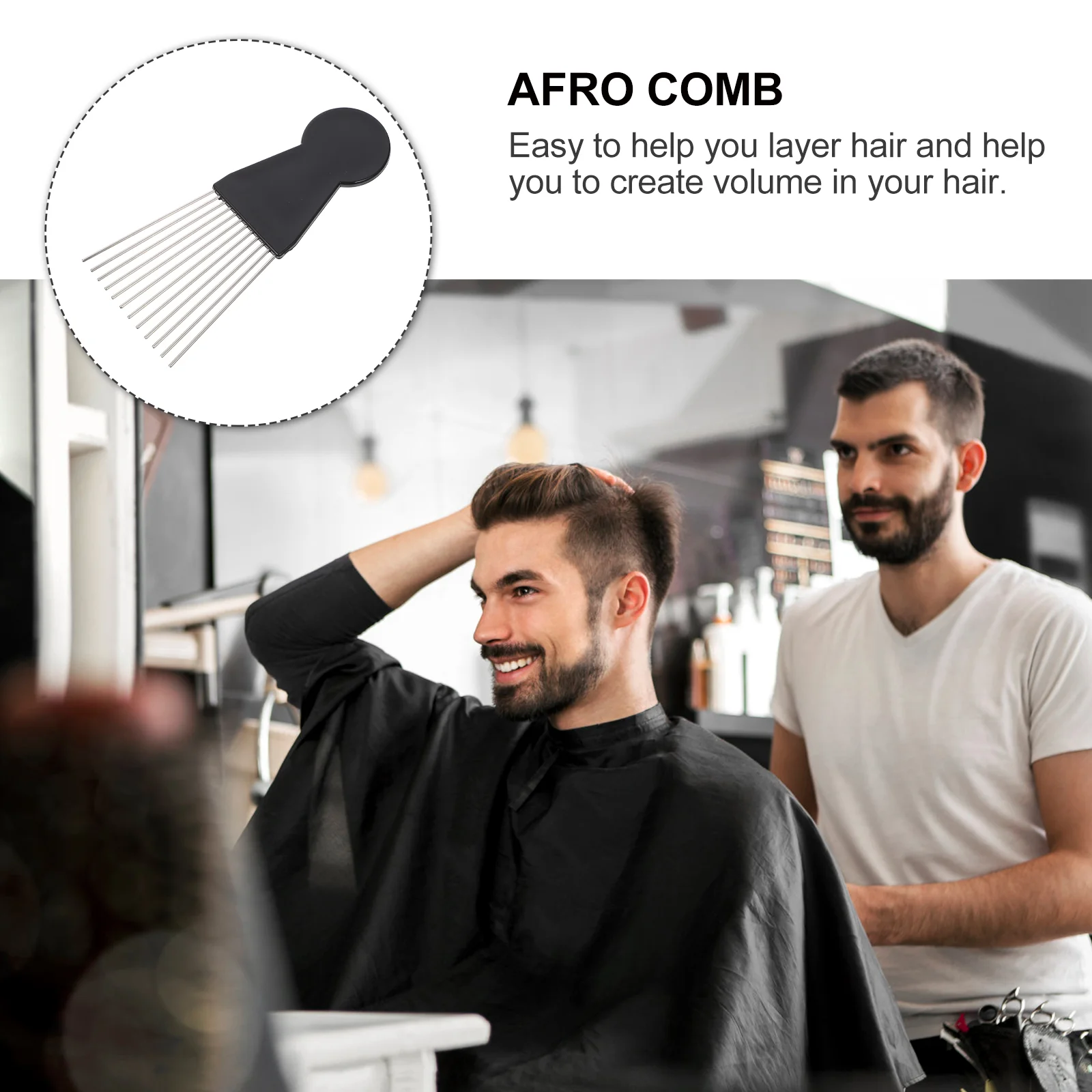 2 шт. расческа для африканских волос моделирование посвященные афро-мужкам