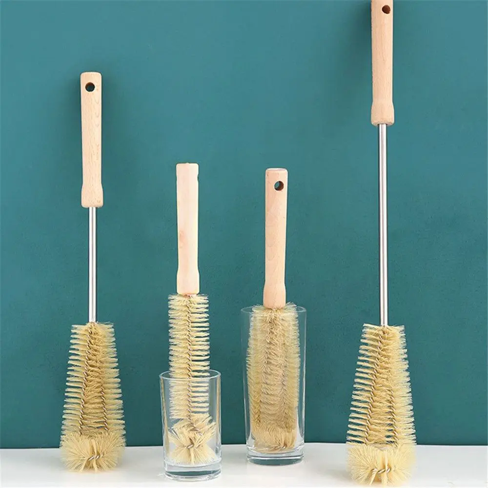 

Multi-function Reusable Kitchen Accessories Bottle Brush Glass Cleaner Kitchen Cleaning Brush Washing Tools