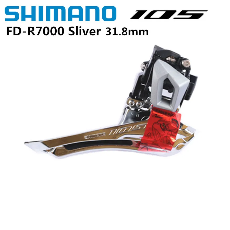Переключатель передач Shimano 105 R7000 2x11 черный/серебристый 34 9 мм