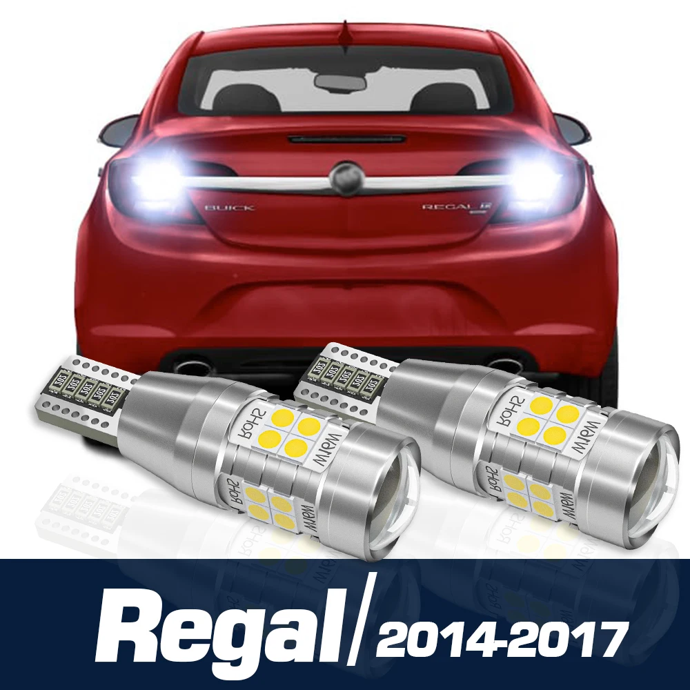 2 шт. светодиодный резервный фонарь аксессуары для ламп заднего хода Canbus Buick Regal 2014
