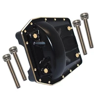 pure copper front rear gearbox universal cover gold edge pattern for 16 scx6 jeep jlu wrang