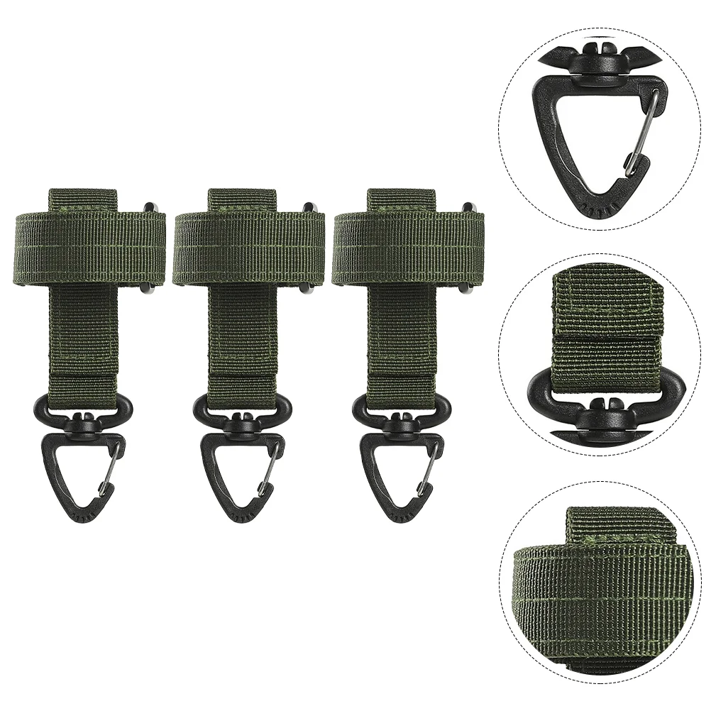 

Outdoor Work Gloves Gloves Glove Storage Buckle Convenient Holder Oxford Cloth Molle Gloves Multi-function Leash