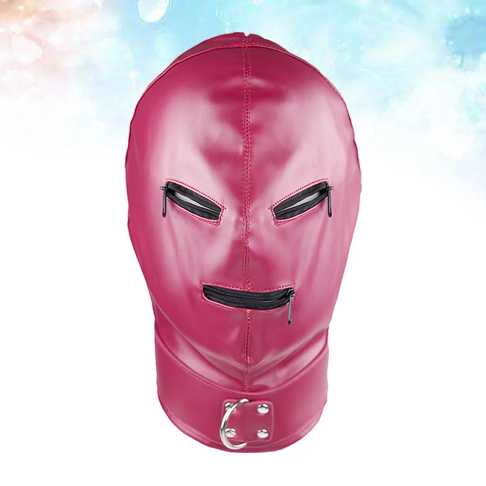 

Комплект маски с капюшоном на молнии, оборудование для бандажа, флирт для влюбленных