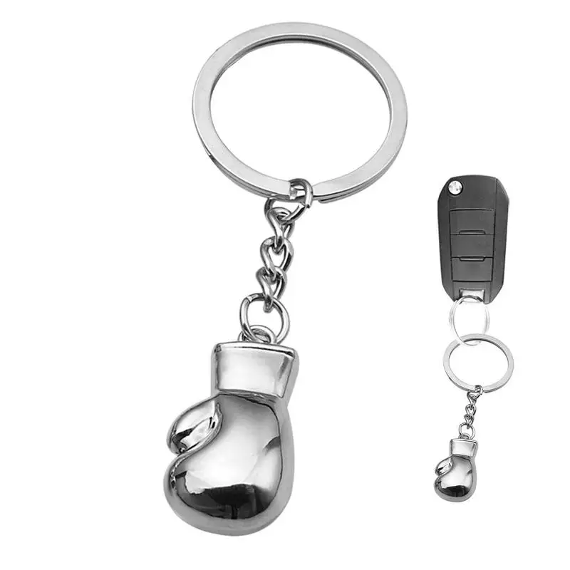 

Metal Boxing Keychain Sport Key Chains Boxing Keychain Rustproof Sturdy Boxing Gloves Fitness Key Rings Gift For Valentine's Day