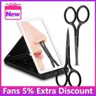 Горячая Распродажа 1 шт. прочный эпилятор из нержавеющей стали для бровей, ресниц, носа, волос, ножниц, маникюрных ножниц, инструменты для ногтей