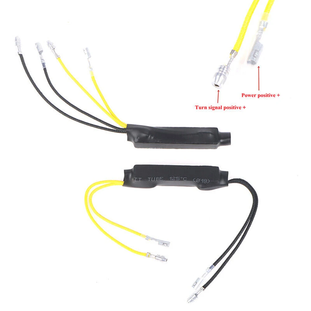 2 шт. декодер для мотоцикла указатели поворота 12 в 21 Вт