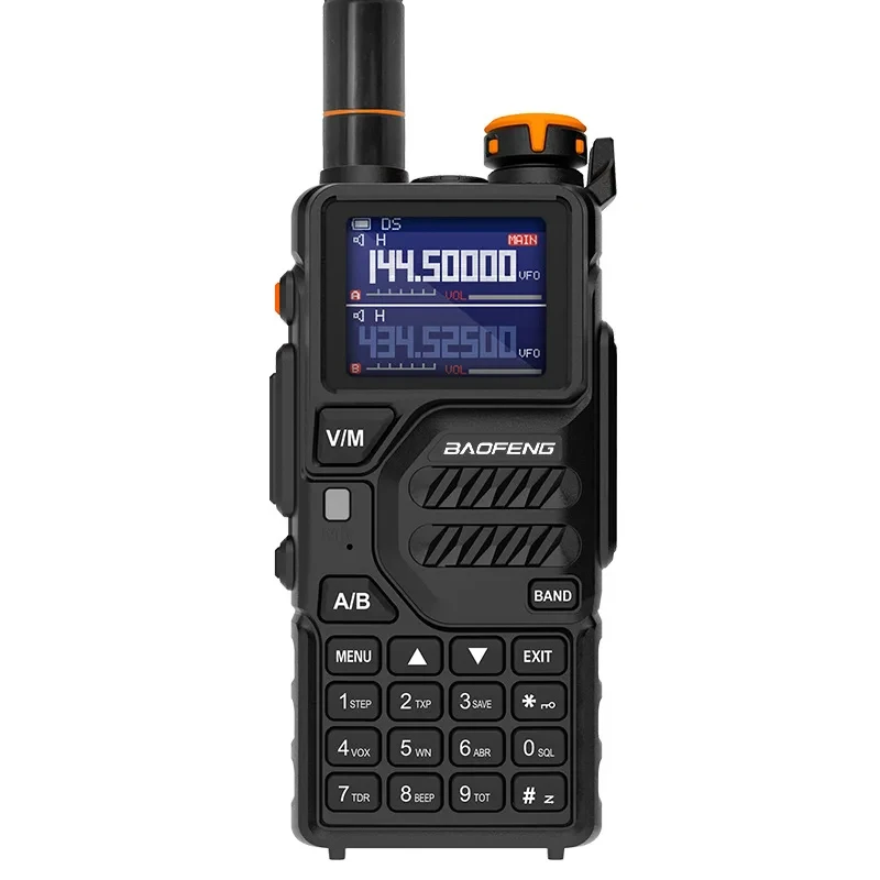Baofeng UV-K5 Plus Walkie Talkie дальнего действия Портативная Am Fm 2-сторонняя радиостанция