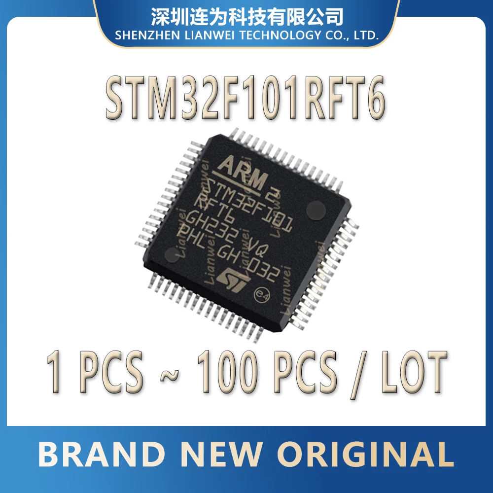 STM32F101RFT6 STM32F101RF STM32F101 STM32F STM32 STM IC MCU Chip LQFP-64