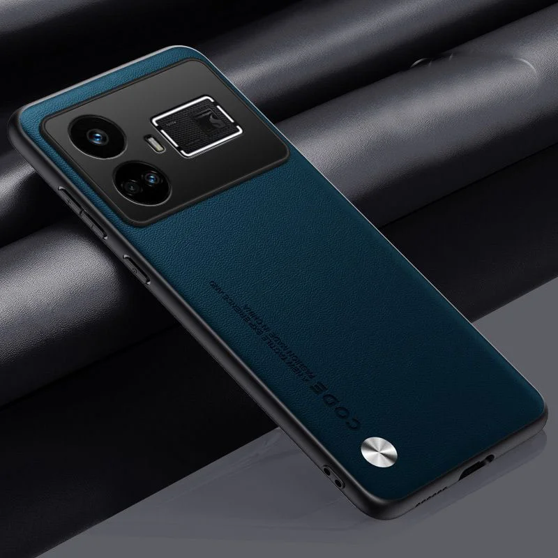 

For Realme GT5 2023 Case Luxury Lens Protection Leather Back Cover for Realme GT 5 GT5 240W Silicone Bumper Case On RealmeGT5