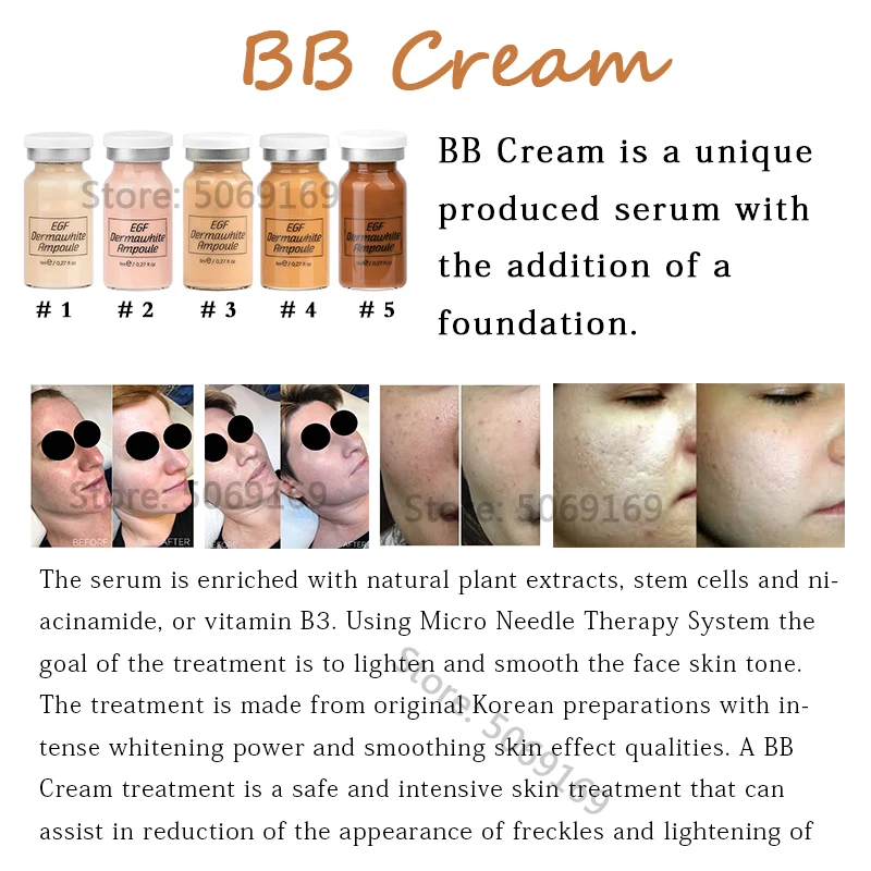 Корейский BB-крем Stayve Dermawhite 8 мл светящаяся ампула основа для макияжа сыворотка