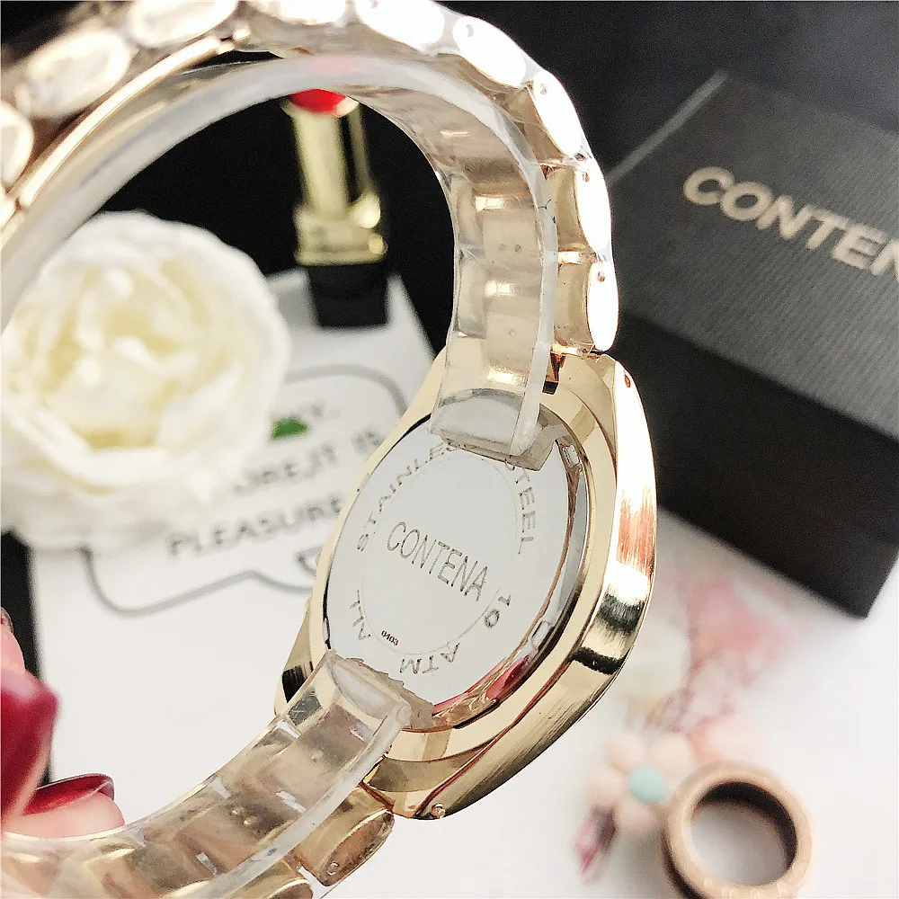 New Creative Watch Women Watches Luxury Rose Gold Quartz Ladies Watches Stainless Steel Bracelets Wristwatches Reloj Mujer2023