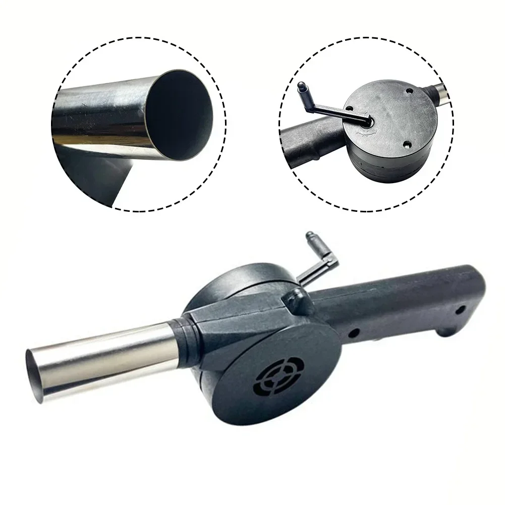 1 шт. портативный воздуходувка для барбекю ручная рукоятка вентилятор