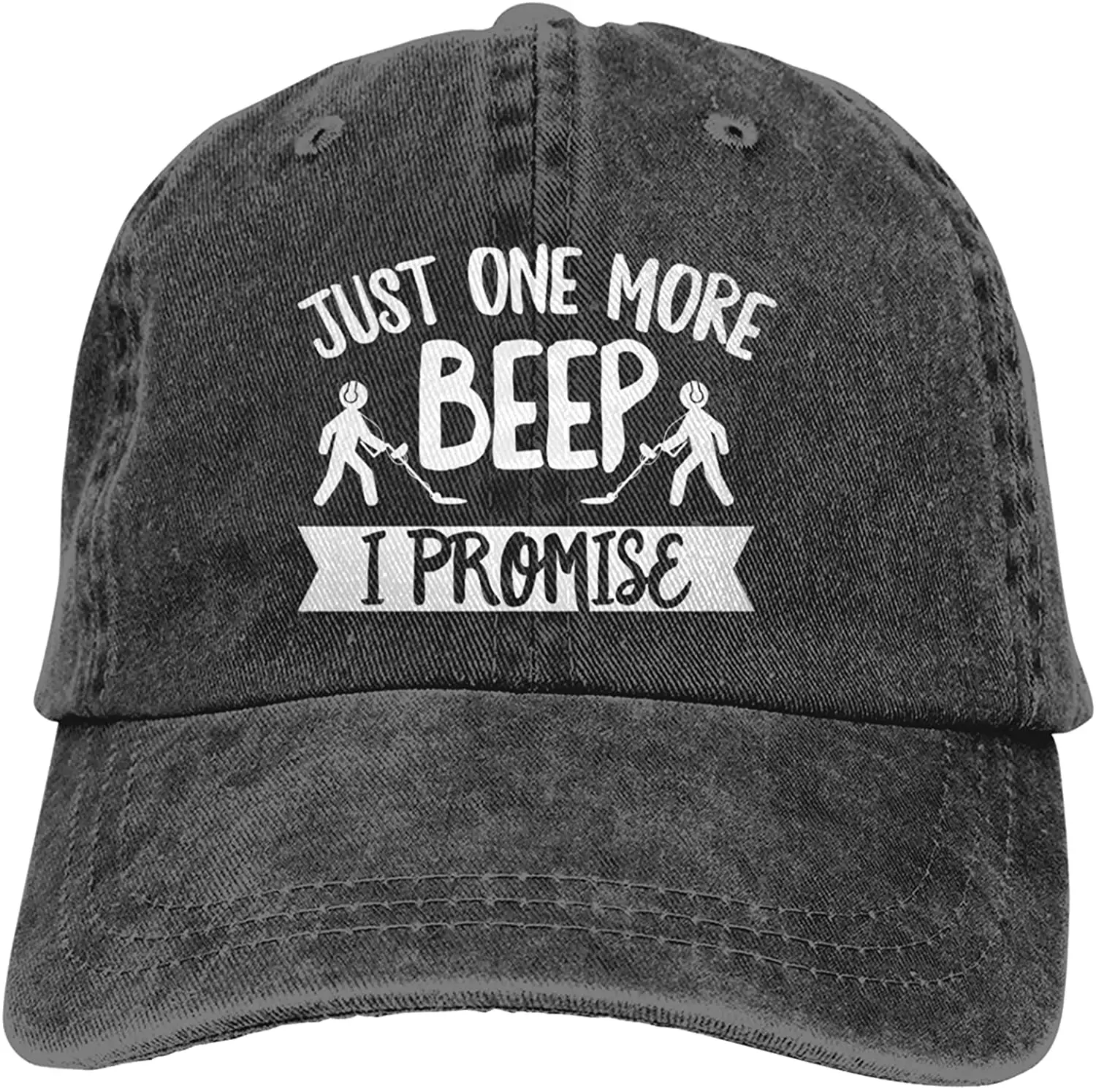 Clipeyh Metal Detecting Quote for A Coinshooter Hat Cotton Washable Adult Baseball Caps Adjustable for Man Woman