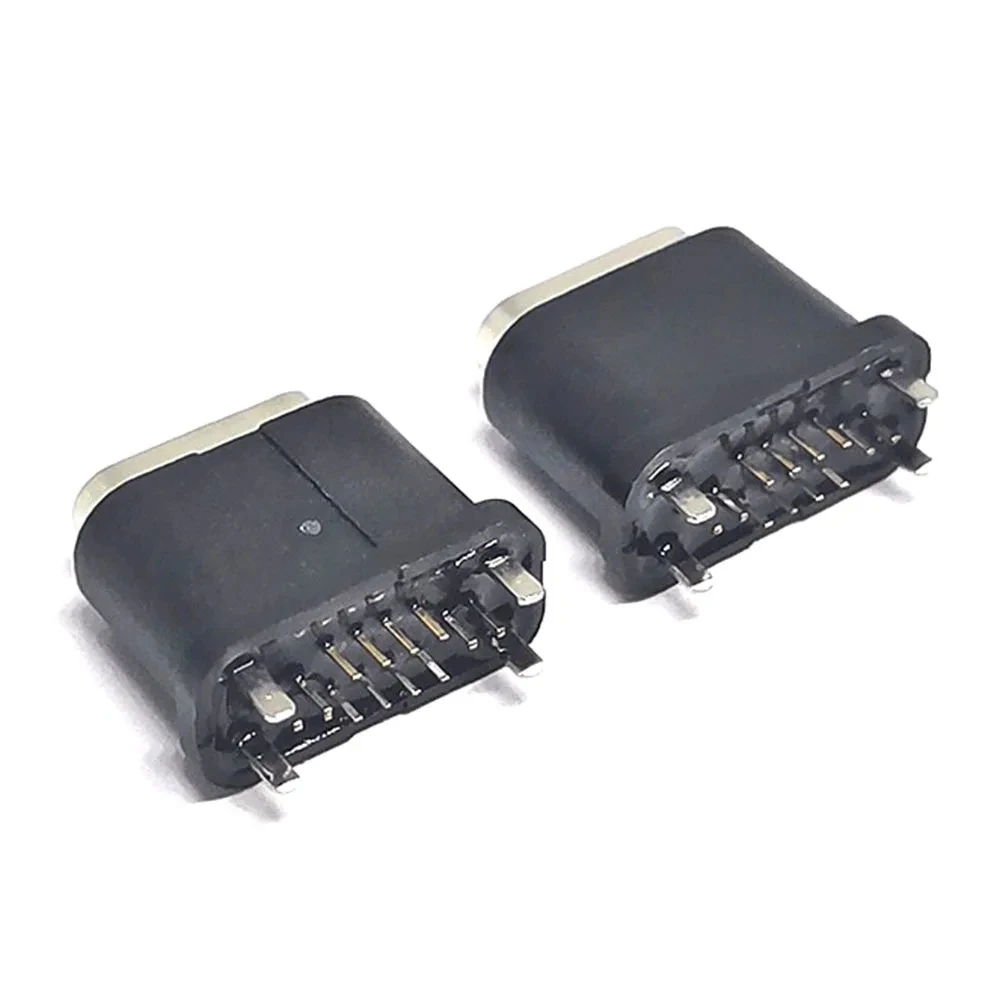 

2/10 шт. Micro USB 3.1 водонепроницаемый Женский Разъем питания типа C 16/24 прямые/Строительные розетки IPX7 Type-C база для зарядного порта